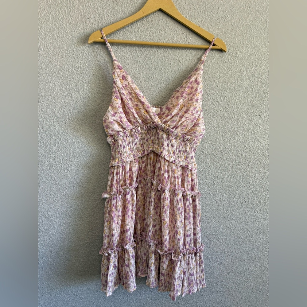 NWT Mable‎ Babydoll Ruffle Tier Dress Size Medium